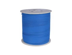 Kabel sieciowy U/UTP kat.6A skrętka 4x2x0,56mm wewnętrzny B2ca bezhalogenowy LSOH niebieski Molex /500m/