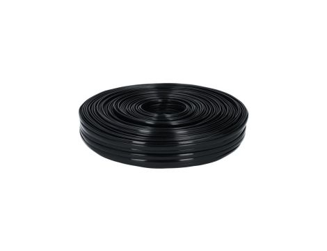 Kabel telefoniczny płaski YTLYp 4x0,12mm2 Cu czarny 150V linka Atel /300m/