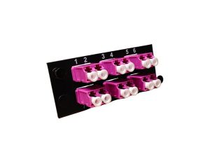 Płytka 12FO sześciodrożna 6xDuplex LC MM OM4 różowa Molex