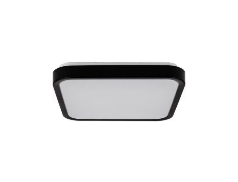 Plafon kwadratowy natynkowy LED 18W 1830lm 4000K IP44 biały barwa NW biała neutralna czarny V-TAC SAMSUNG VT-8618SQ-S-B
