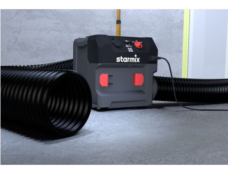 Wąż zasysający STARMIX do oczyszczacza AEROXX, 6 m - 2