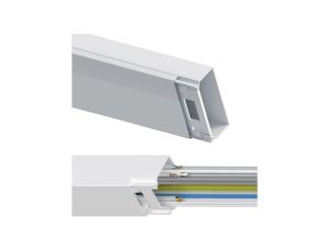 Korytko na kable Listwa Kanał Elektroinstalacyjny 40x90x2000mm 2m 1 szt. Zielonka