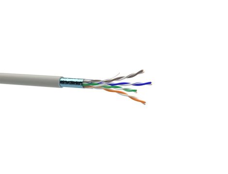 Kabel skrętka F/UTP kat.5E 4x2x0,50 PVC-Eca /305m/