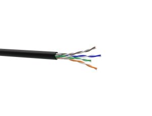 Kabel skrętka U/UTP kat.5E 4x2x0,50 PE outdoor UV /305m/