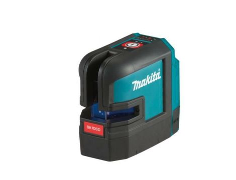 MAKITA LASER KRZYŻOWY 12V SK106DZ 4-PUNKTOWY 25m CZERWONY …