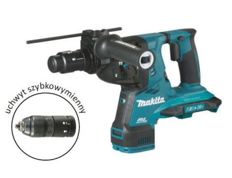 MAKITA MŁOT SDS+  18Vx2 DHR281Z 2,9J BL + UCHWYT 13mm