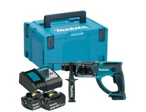 MAKITA MŁOTOWIERTARKA 18V DHR202RFJ 1,9J 2x3,0Ah