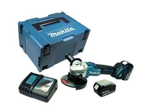 MAKITA SZLIFIERKA KĄTOWA  18V 125mm DGA506RTJ 2x5,0Ah BL