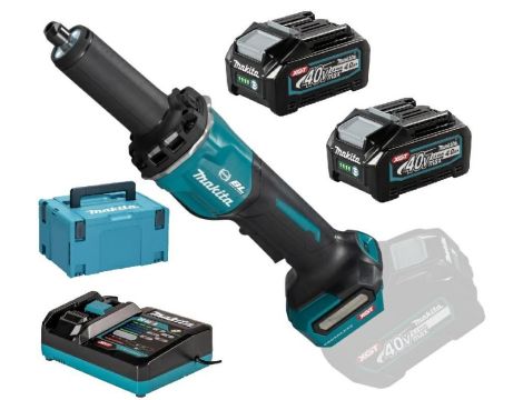 MAKITA SZLIFIERKA PROSTA  40V XGT GD002GM201 6mm 2x4,0Ah …