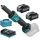 MAKITA SZLIFIERKA PROSTA  40V XGT GD002GM201 6mm 2x4,0Ah …