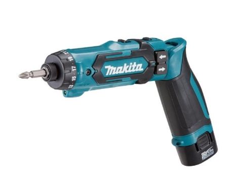 MAKITA WKRĘTAK 7,2V DF012DSE 5,6Nm 2x1,5Ah