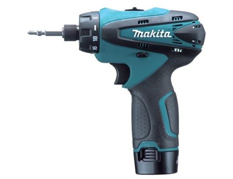 MAKITA WKRĘTARKA 10,8V DF030DWE 24/14Nm 2x1,3Ah 6-KT 1/4"
