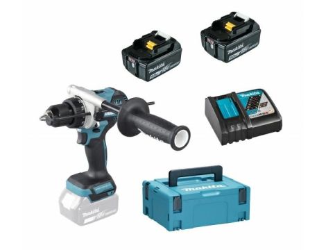 MAKITA WKRĘTARKA UDAROWA 18V DHP492RTJ 130/65Nm 2x5,0Ah BL