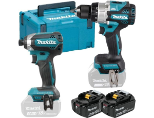 MAKITA ZESTAW COMBO 18V DLX2432TJ (DDF486, DTD153) 2x5,0Ah