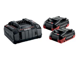 METABO AKUMULATOR 18V  4,0Ah LIHD XTREME 2szt. + ŁADOWARKA ASC 290