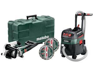 METABO BRUZDOWNICA 125mm/1900W MFE 40 +2 TARCZE DIAMENTOWE WALIZKA + ASR 35 L ACP