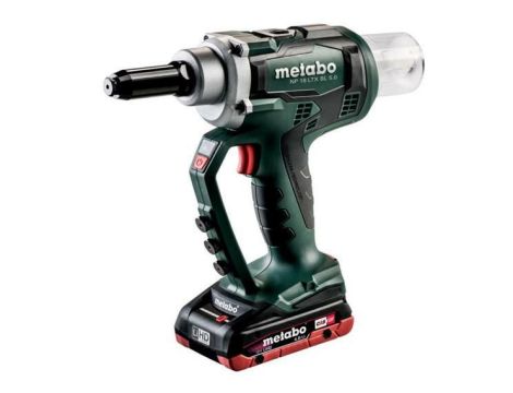 METABO NITOWNICA NP 18 LTX BL 5.0 2,4-5,0mm ALU. MAX 6mm 2x4,0Ah LiHD