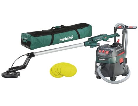 METABO SZLIFIERKA DO GIPSU LSV 5-225 SET + ASR 35 L ACP + 25 szt. KRĄŻKÓW