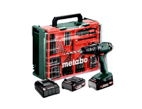 METABO WKRĘTARKA UD.SB 18 SET 2x2,0Ah +74 ACC WALIZKA