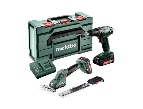 METABO ZESTAW COMBO 18V 2.2.5 (BS 18 + SGS 18 LTX) Q 2x2,0Ah