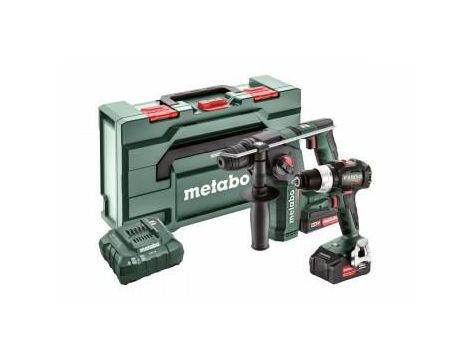 METABO ZESTAW COMBO 18V 2.5.2 (BS 18 LT BL +BH 18 LTX BL) 2,0+4,0Ah +METABOX