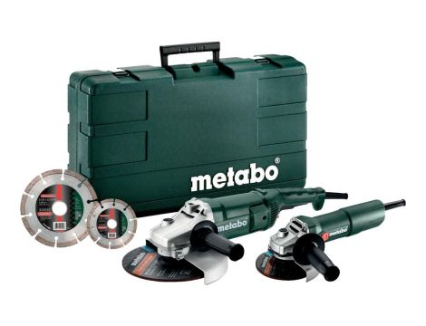 METABO ZESTAW COMBO WE2200-230+W750-125 + 2 TARCZE DIAMENTOWE