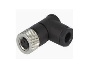 69511 Złącze żeńskie M12, PIN: 4, proste, ekranowane 69511