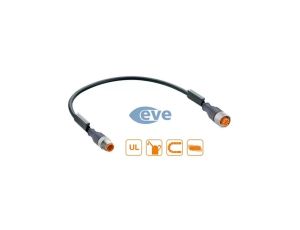 Złącze podwójne, proste, męskie/żeńskie 3m 18585