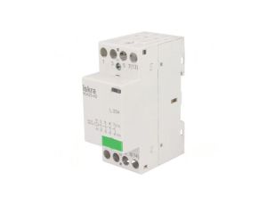 Stycznik 4-biegunowy instalacyjny 25A 24VAC NO x4 IKA 30.046.027
