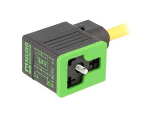 Złącze zaworowe wtyk Wersja B PIN 3 10mm żeńskie 24VDC 4A 7000-10021-0260500