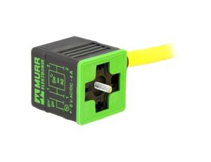 Złącze zaworowe wtyk Wersja A PIN 4 18mm żeńskie 24VDC 4A 7000-18021-0260500