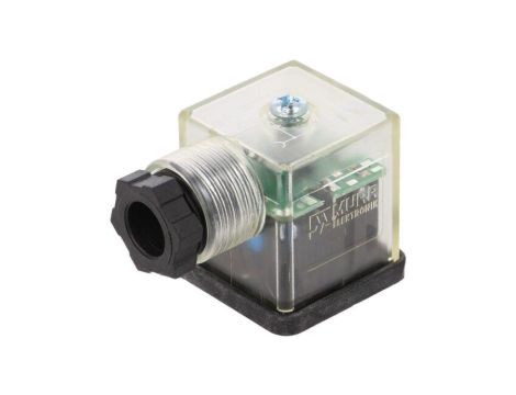 Złącze zaworowe wtyk format A 18mm żeńskie PIN 3 110V IP65 7000-29085-0000000