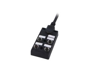 Rozgałęźnik, PIN: 5, wejście: 4 x M12 gniazdo żeńskie, na przewodzie 5m, 24V, 2A DB12-5A4CAB-DPS7B05