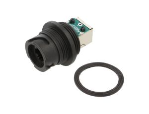 Łącznik, RJ45, cat 5e, PIN: 8, prosty, ODVA, nakrętka od przodu,nakrętka od tyłu,na panel,skręcane ROP-5SDFFH-TCU7001