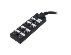 Rozgałęźnik, PIN: 5, wejście: 8 x M12 gniazdo żeńskie, na przewodzie 5m, 24V, 2A DB12-5A8CAB-DPS7B05