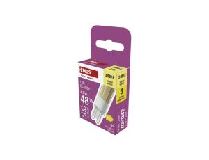 Żarówka LED Classic JC / G9 / 4,3W (48 W) / 600 lm / Ciepła biel ZQ9D32