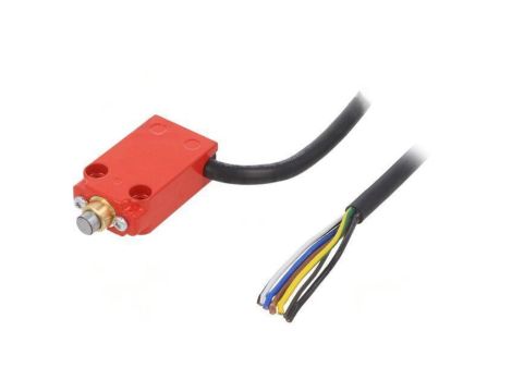 Wyłącznik krańcowy trzpień Ø8mm NO + NC 10A max.250VAC 2m 83870102