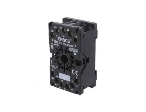 Podstawka PIN 11 na panel na szynę DIN Wypr. zaciski śrubowe 25622080