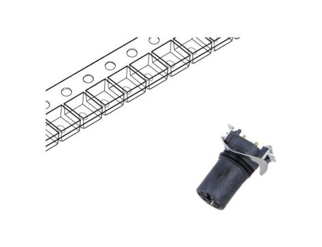 Złącze M12, żeńskie, PIN: 5, gniazdo, proste, ekranowane, 60 V, 4 A MSAS-05PFFT-EE0001