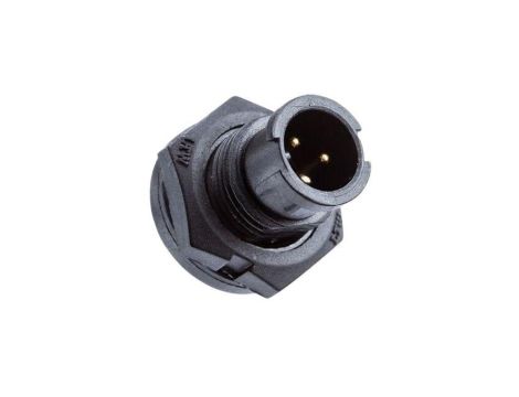 Złącze okrągłe, męskie, PIN: 4, wtyk, proste, 250 V, 2 A AU-04PMMP-LC7001