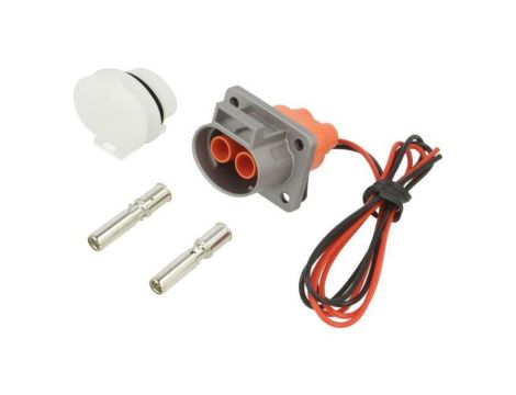 Złącze zasilające DC serii PowerLok Gen.2 żeńskie 60A 1kV PIN: 2 IP2X,IP67 PL082X-61-6-2