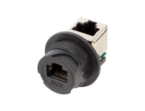Łącznik, RJ45, cat 5e, PIN: 8, kątowy 90, ekranowany, na panel,skręcane RDP-5SPFFV-TCU7001