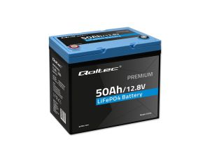 Qoltec Akumulator LiFePO4 Litowo-Żelazowo-Fosforanowy 12.8V 50Ah 640Wh BMS