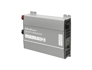 Qoltec Inteligentna profesjonalna ładowarka Monolith do akumulatorów LiFePO4 AGM GEL SLA 80A 12V Szybkie ładowanie