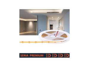 Taśma LED Premium 12V 320led/m COB 7.5W/m 4000K IP20 800lm/m 8mm CRI90 2Y 50m