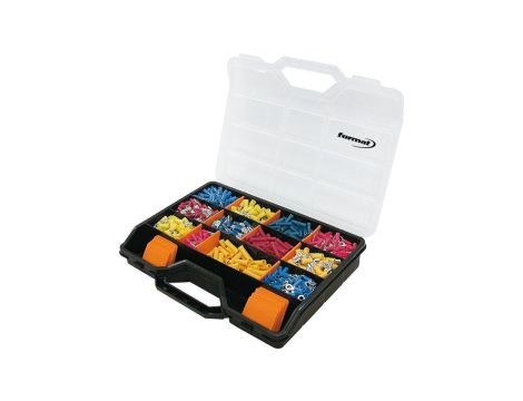 Zestaw końcówek kablowych 600-częściowy, przekrój przewodu 0,5–6 mm FORMAT