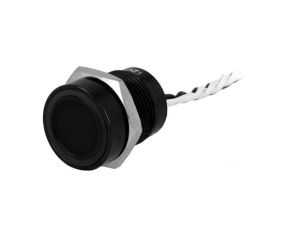 Przełącznik piezoelektryczny Poz: 2 SPST-NO 0,2A24VAC IP68 PS165P10YBK1W12V