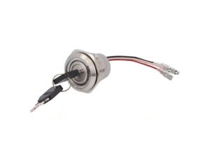 Przełącznik stacyjka Poz.stab: 2 Sposób przeł: ON-ON Ø30mm LAS1-AGQ30-11Y/21/RG/12V