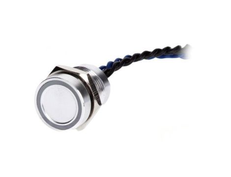 Przełącznik piezoelektryczny Poz: 2 SPST-NO 0,2A24VAC IP68 PS165P10YNT1B24V