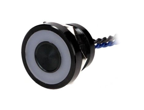 Przełącznik piezoelektryczny Poz: 2 SPST-NO 0,2A24VAC IP68 PS225P10YBK1B12VL